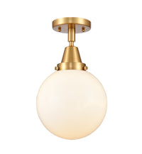 Caden Semi-Flush Mount Brushed Satin Nickel