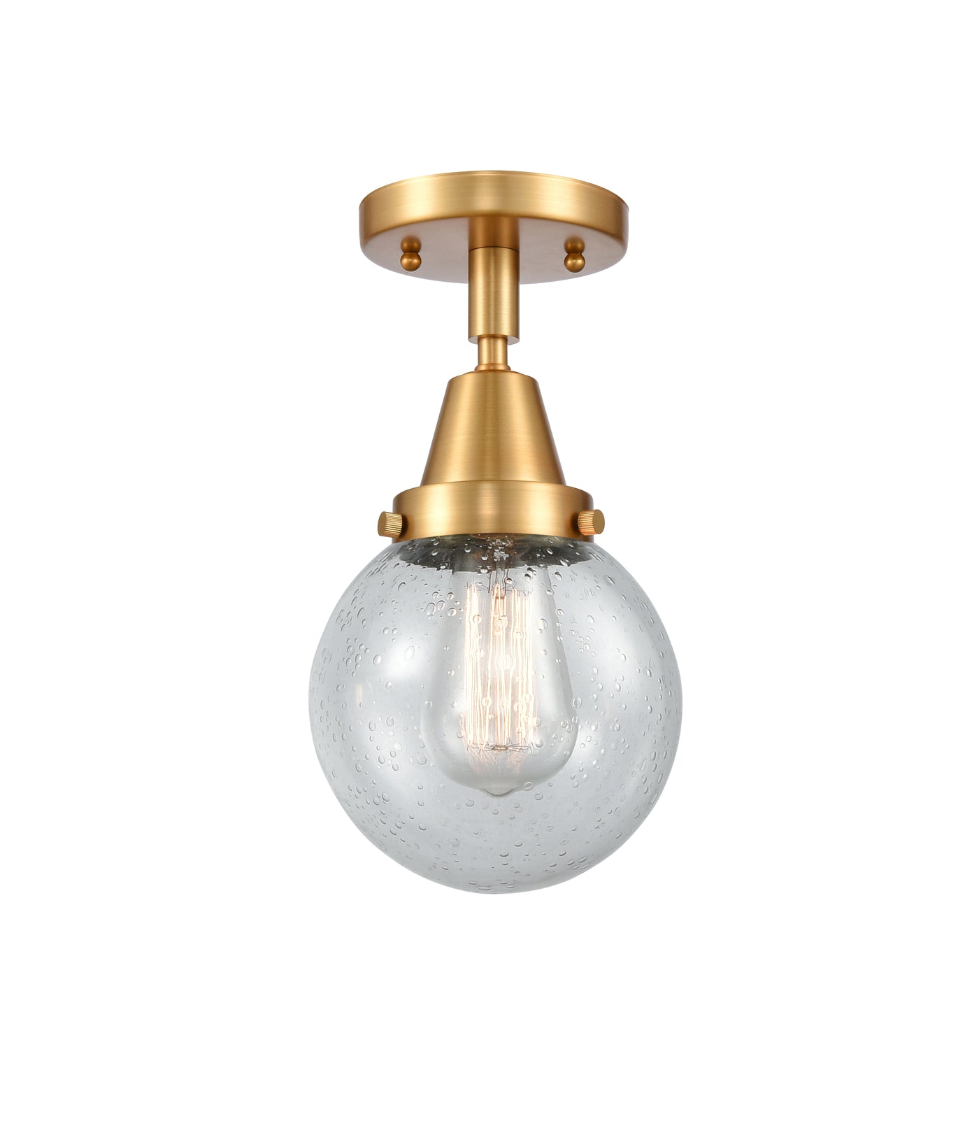 Caden Semi-Flush Mount Brushed Satin Nickel
