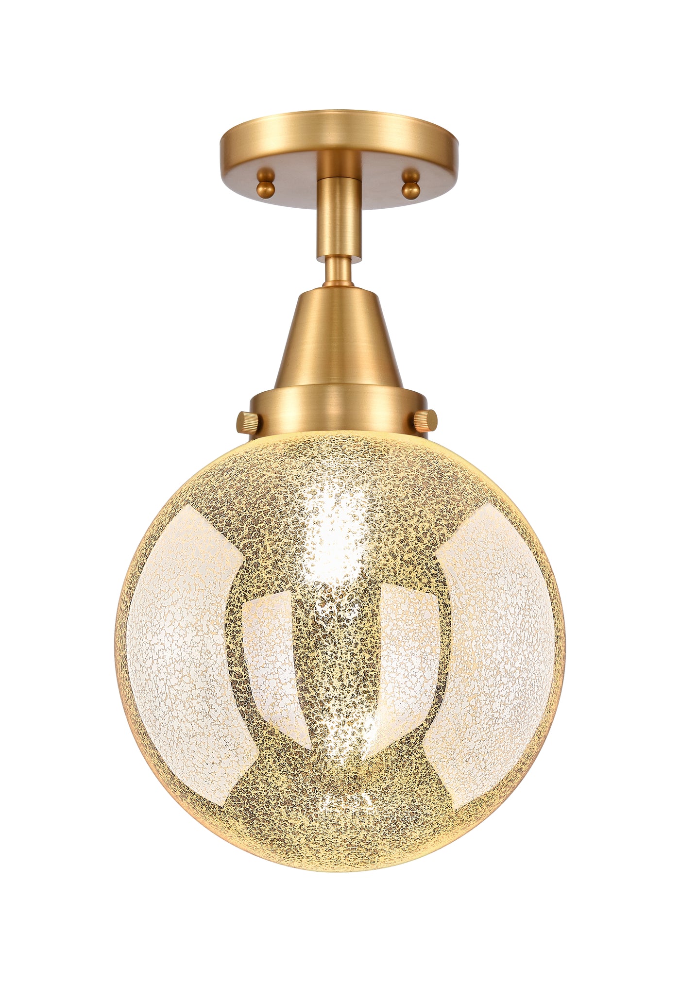 Caden Semi-Flush Mount Brushed Satin Nickel