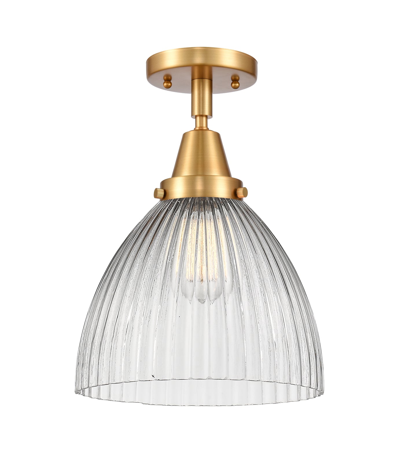 Caden Semi-Flush Mount Brushed Satin Nickel
