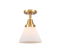 Caden Semi-Flush Mount Brushed Satin Nickel
