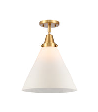 Caden Semi-Flush Mount Brushed Satin Nickel