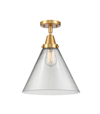 Caden Semi-Flush Mount Brushed Satin Nickel