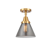 Caden Semi-Flush Mount Brushed Satin Nickel