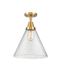 Caden Semi-Flush Mount Brushed Satin Nickel