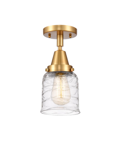Caden Semi-Flush Mount Brushed Satin Nickel
