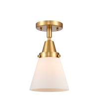 Caden Semi-Flush Mount Brushed Satin Nickel