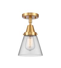Caden Semi-Flush Mount Brushed Satin Nickel
