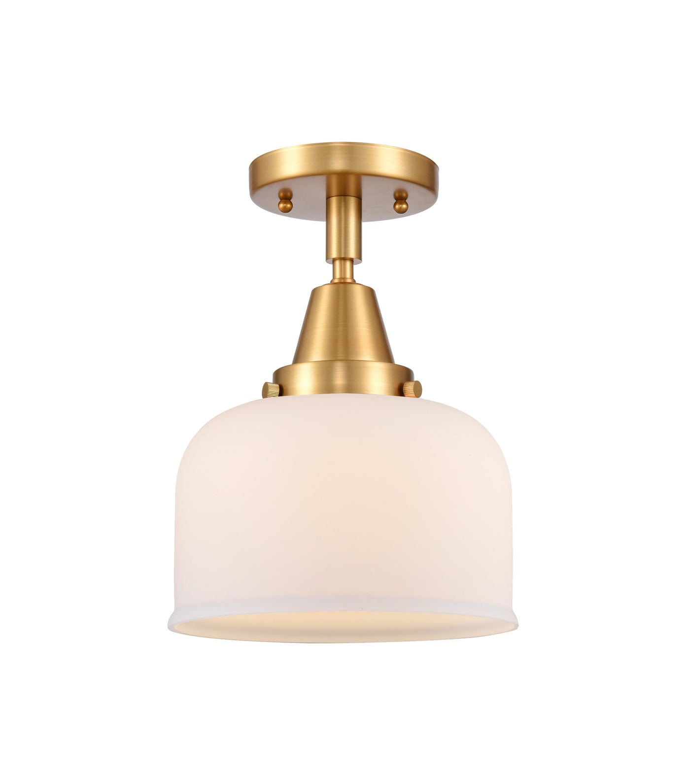 Caden Semi-Flush Mount Brushed Satin Nickel