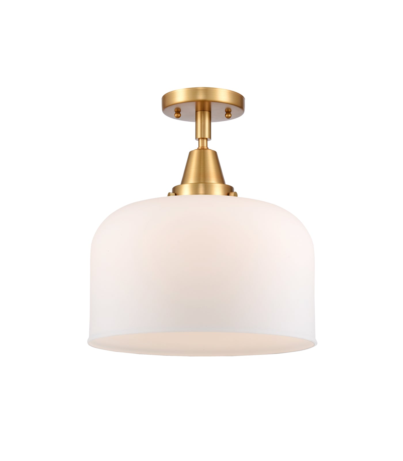 Caden Semi-Flush Mount Brushed Nickel