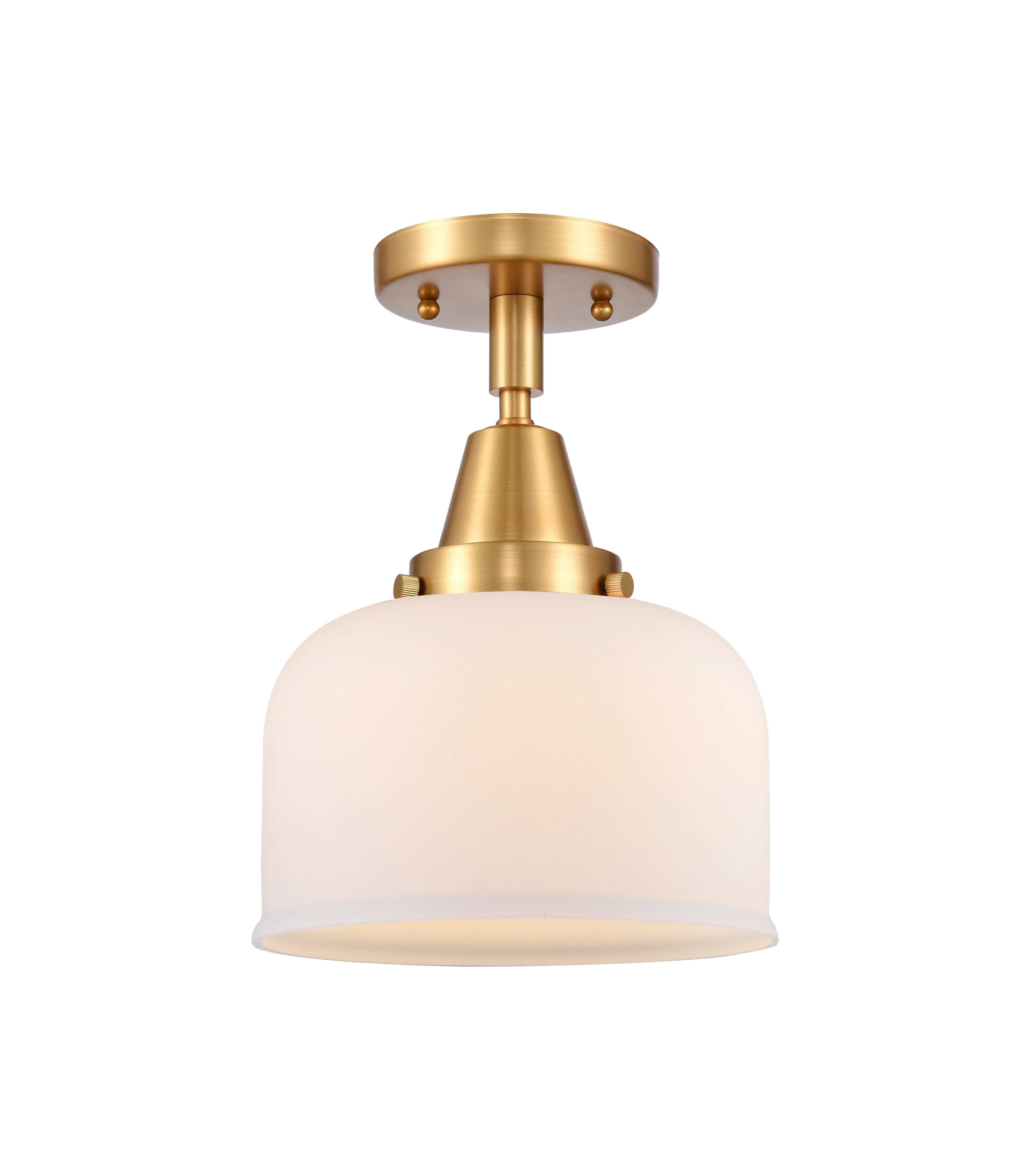 Caden Semi-Flush Mount Brushed Satin Nickel