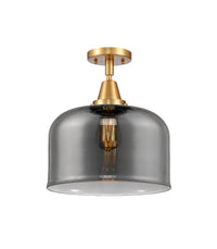 Caden Semi-Flush Mount Brushed Nickel Steel
