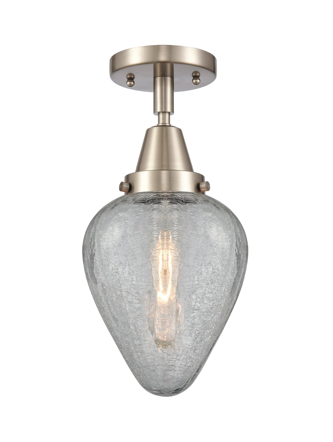 Caden Semi-Flush Mount Brushed Satin Nickel