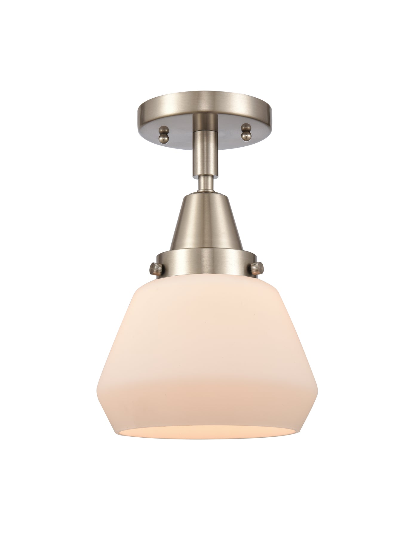 Caden Semi-Flush Mount Brushed Satin Nickel
