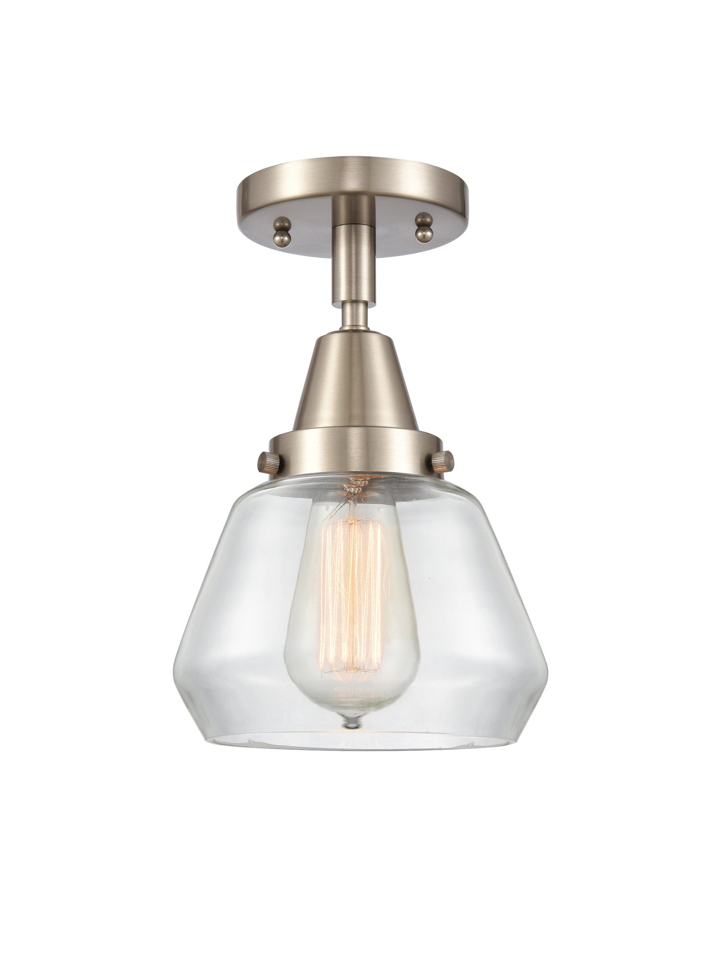 Caden Semi-Flush Mount Brushed Nickel