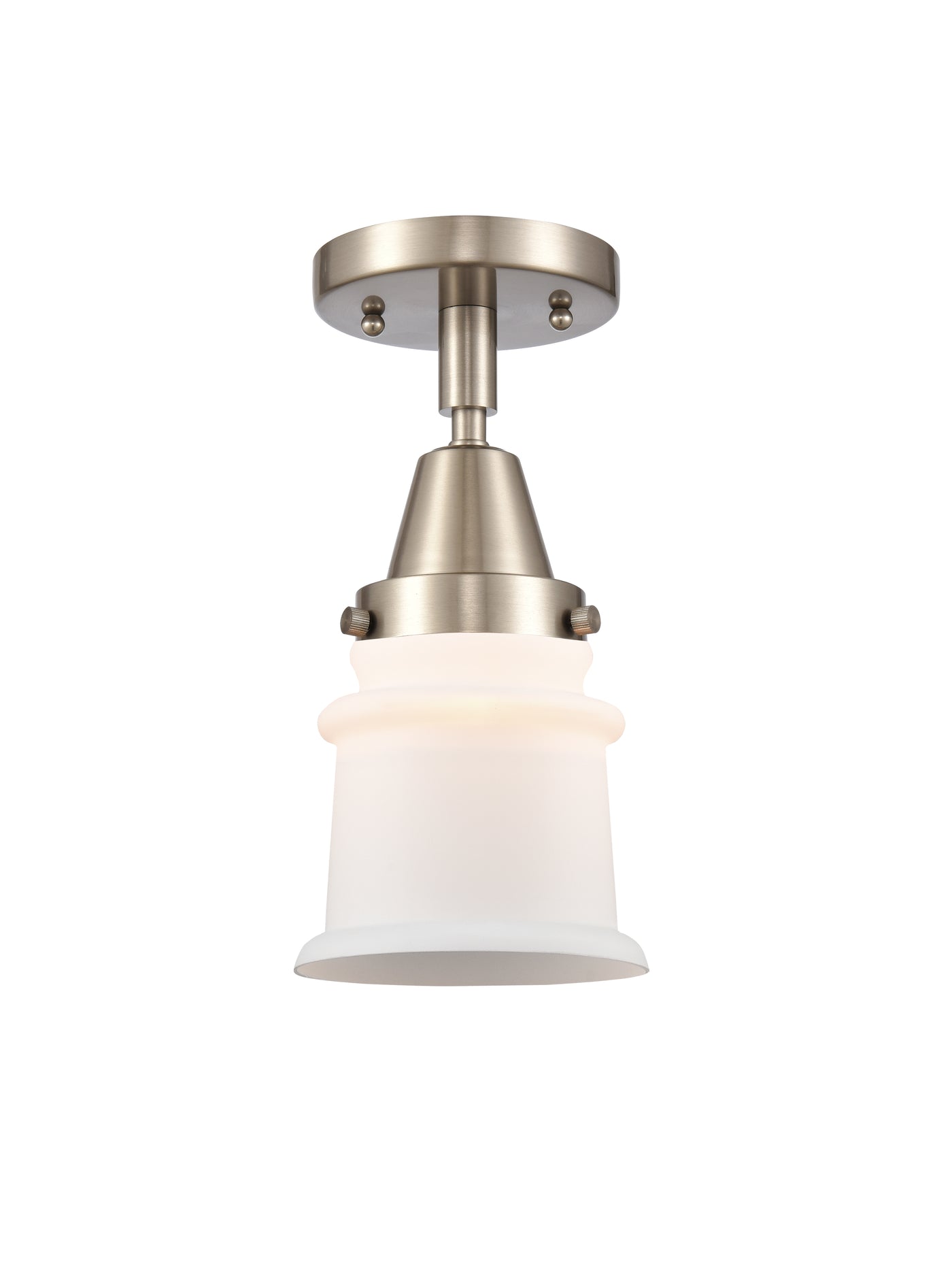 Caden Semi-Flush Mount Brushed Satin Nickel