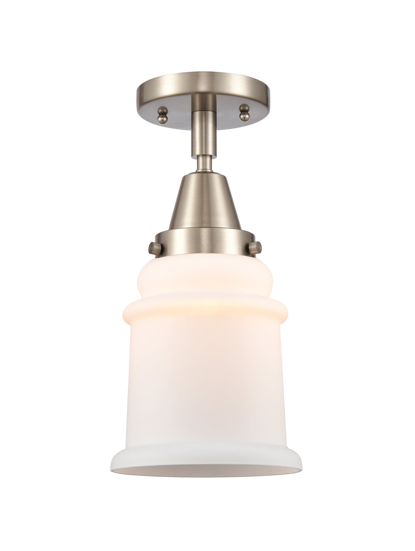 Caden Semi-Flush Mount Brushed Satin Nickel