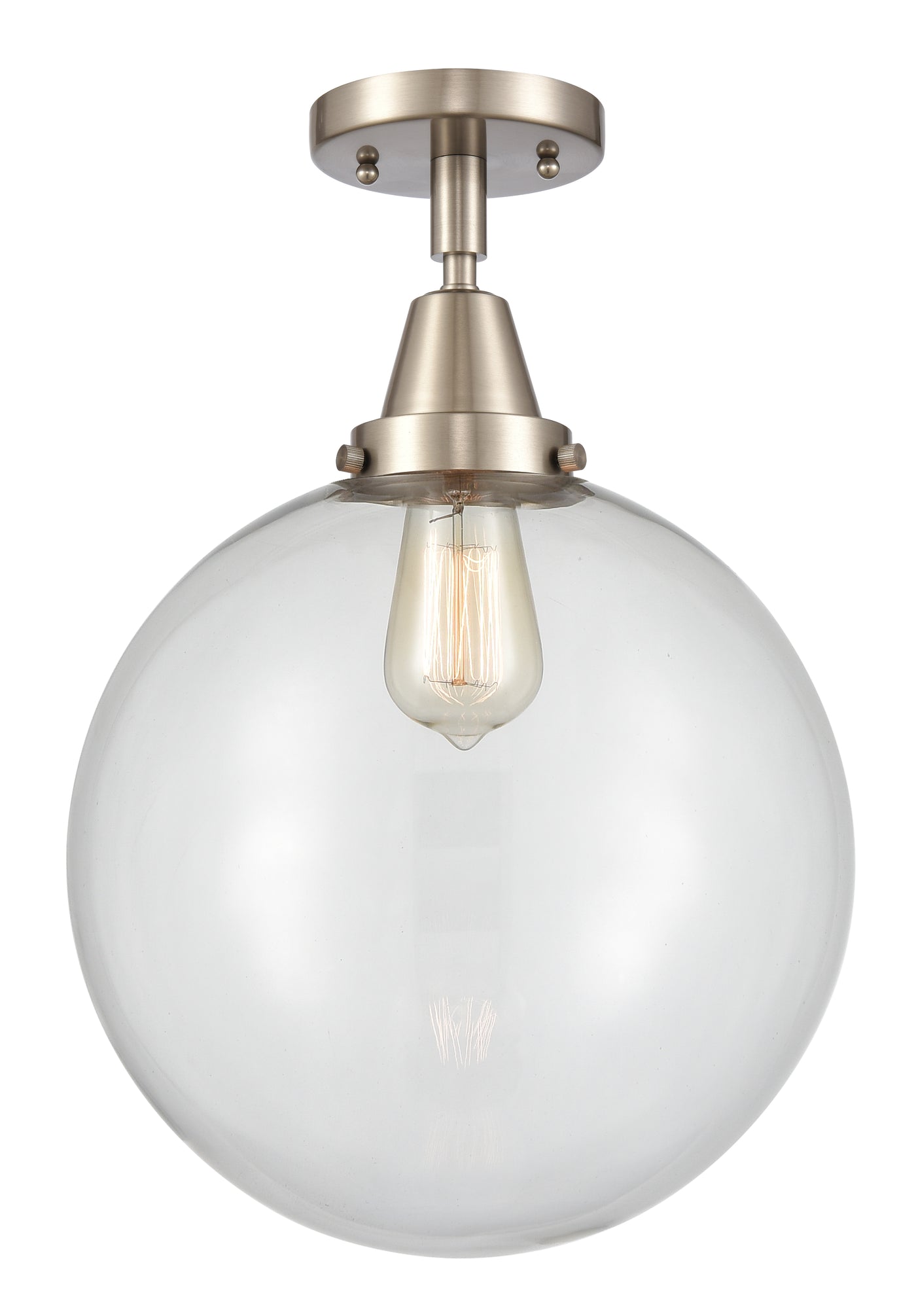 Caden Semi-Flush Mount Brushed Satin Nickel