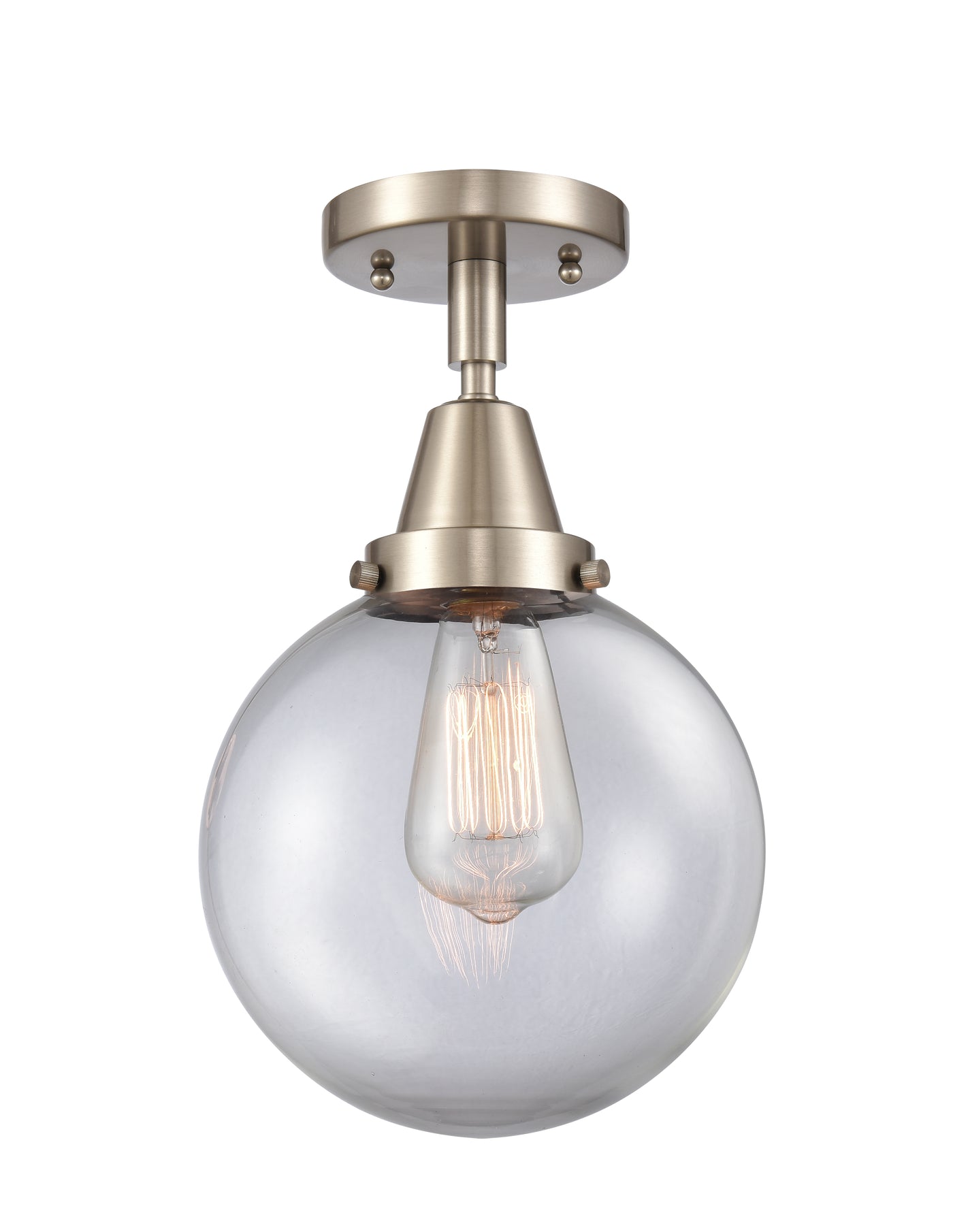Caden Semi-Flush Mount Brushed Satin Nickel