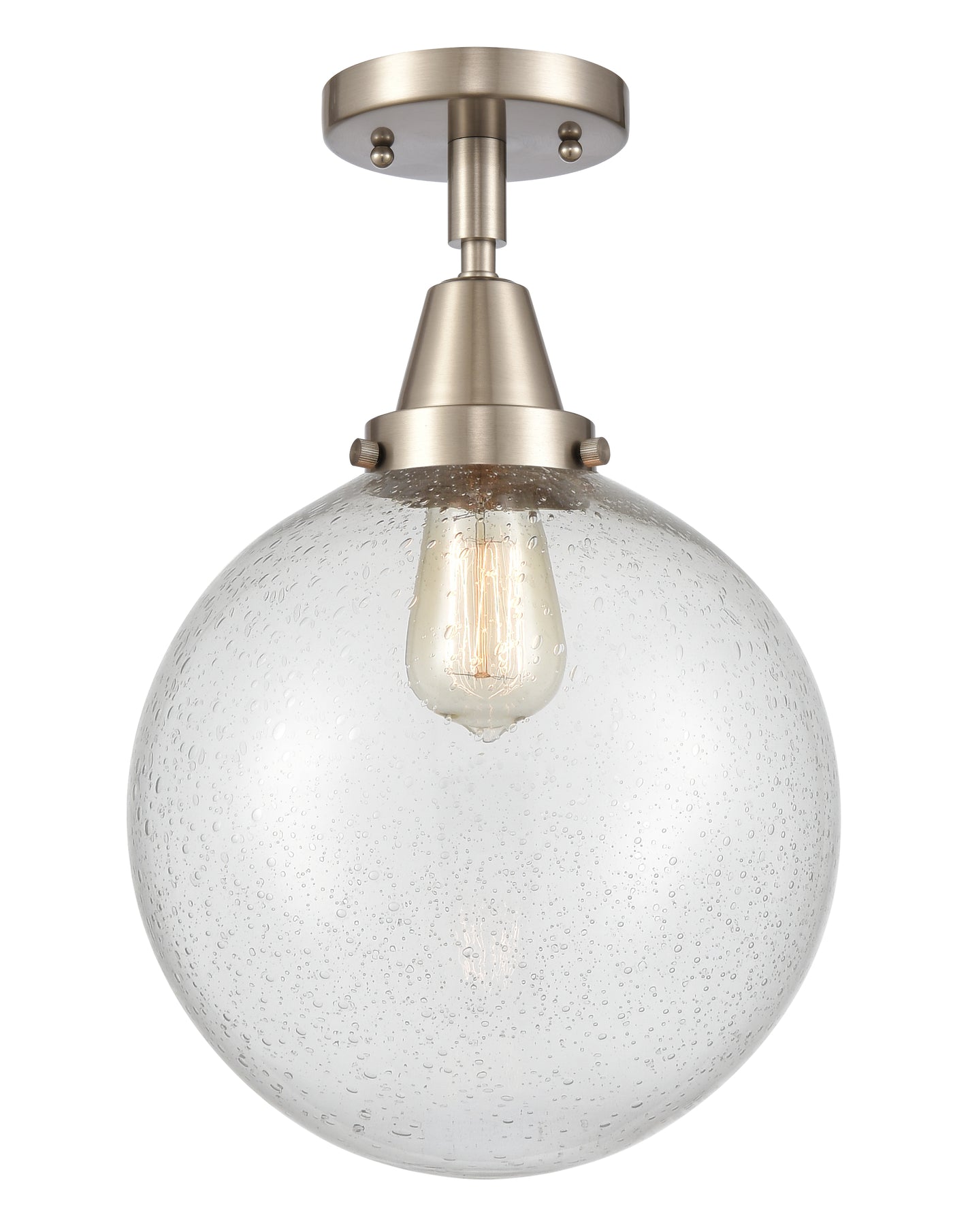 Caden Semi-Flush Mount Brushed Satin Nickel