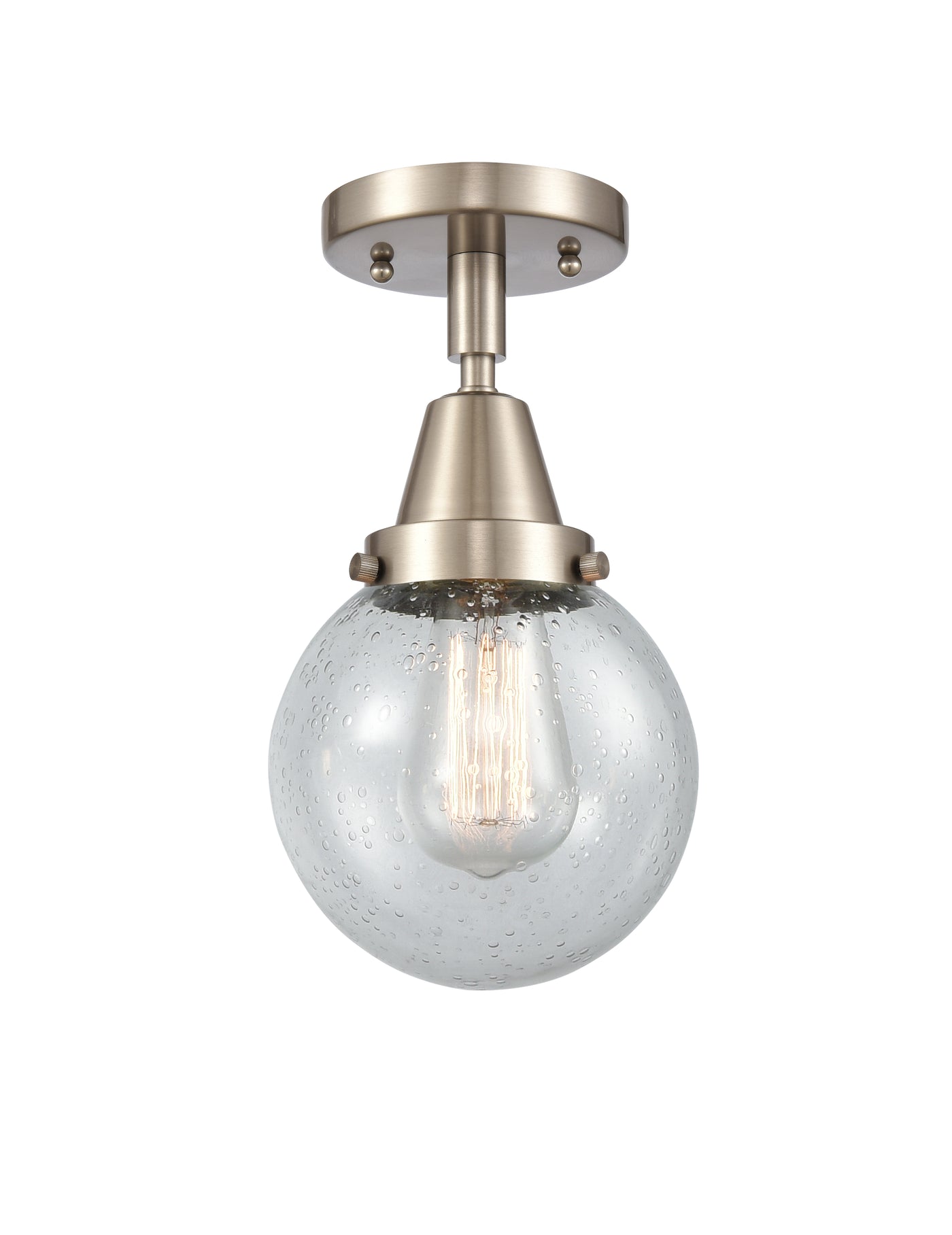 Caden Semi-Flush Mount Brushed Satin Nickel