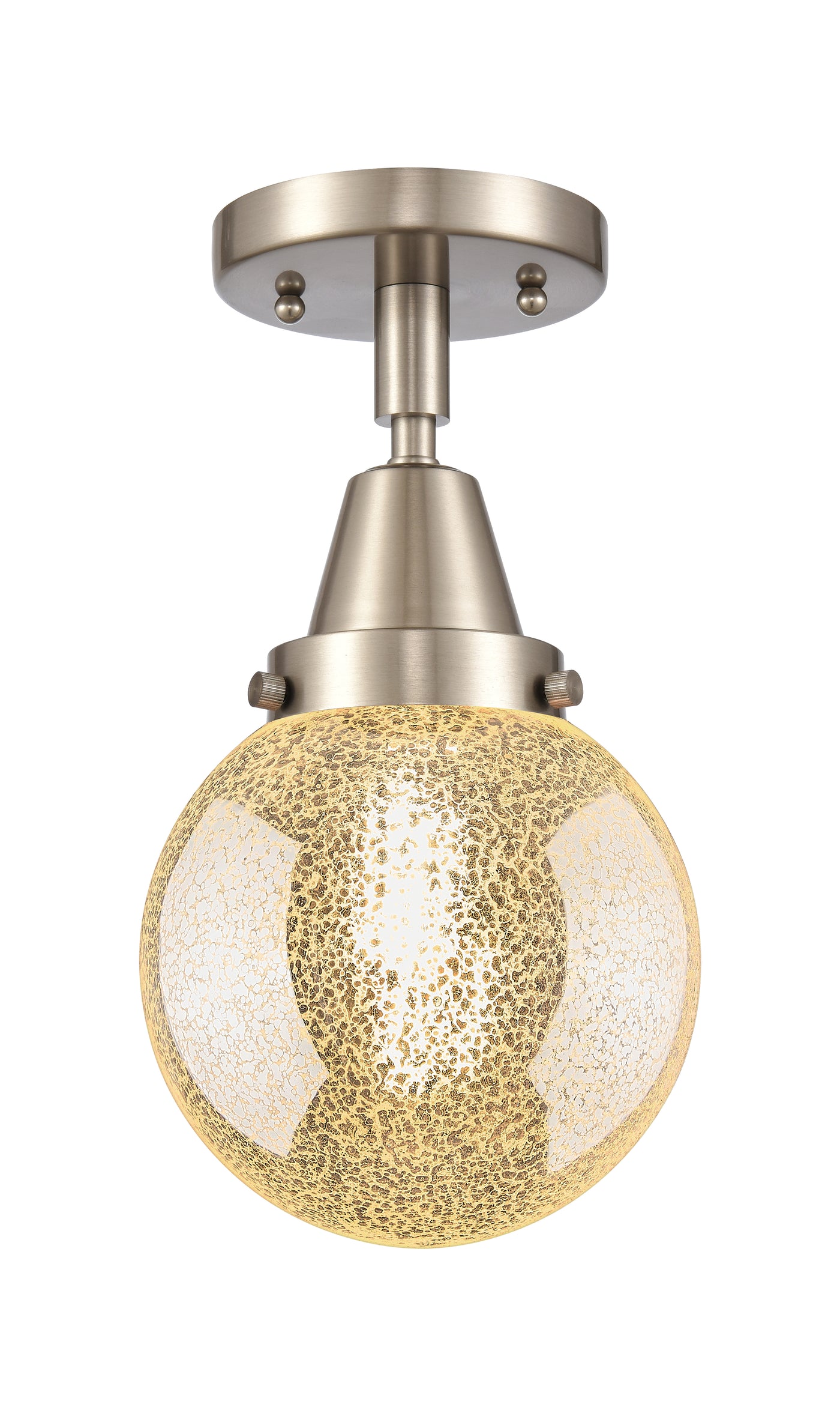 Caden Semi-Flush Brushed Satin Nickel