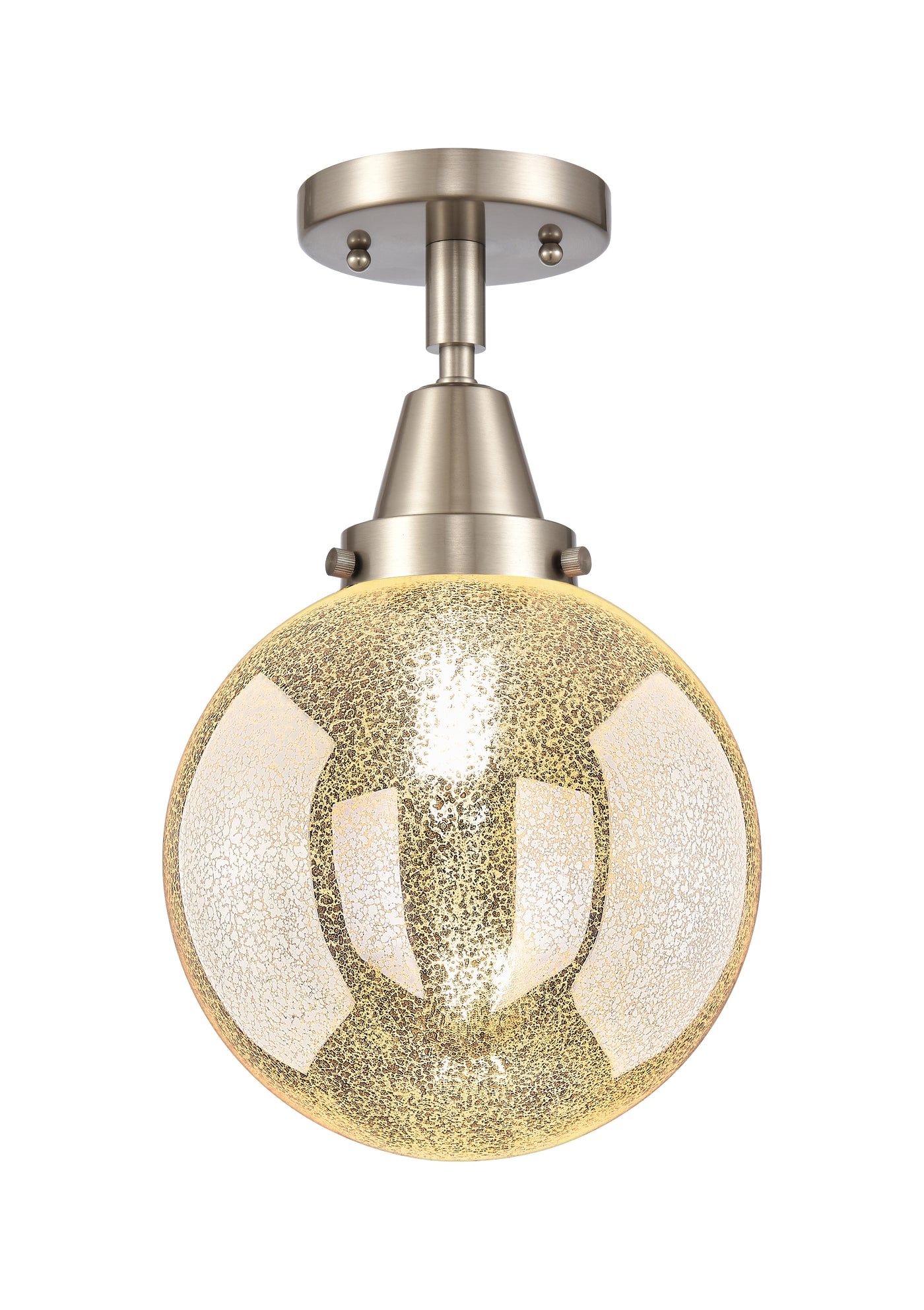 Caden Semi-Flush Mount Brushed Satin Nickel