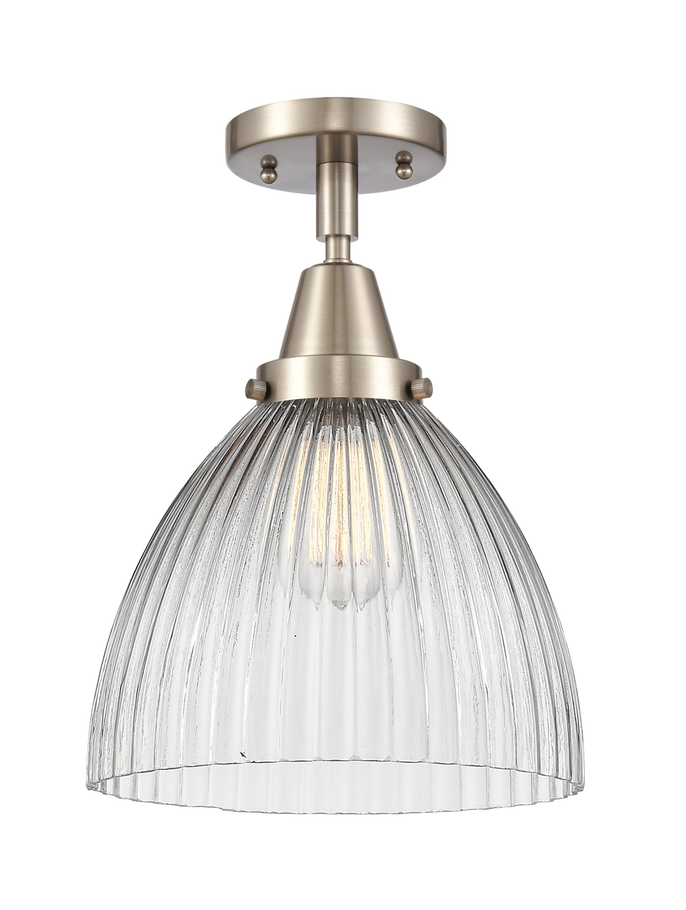 Caden Semi-Flush Mount Brushed Satin Nickel