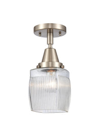 Caden Semi-Flush Mount Brushed Satin Nickel