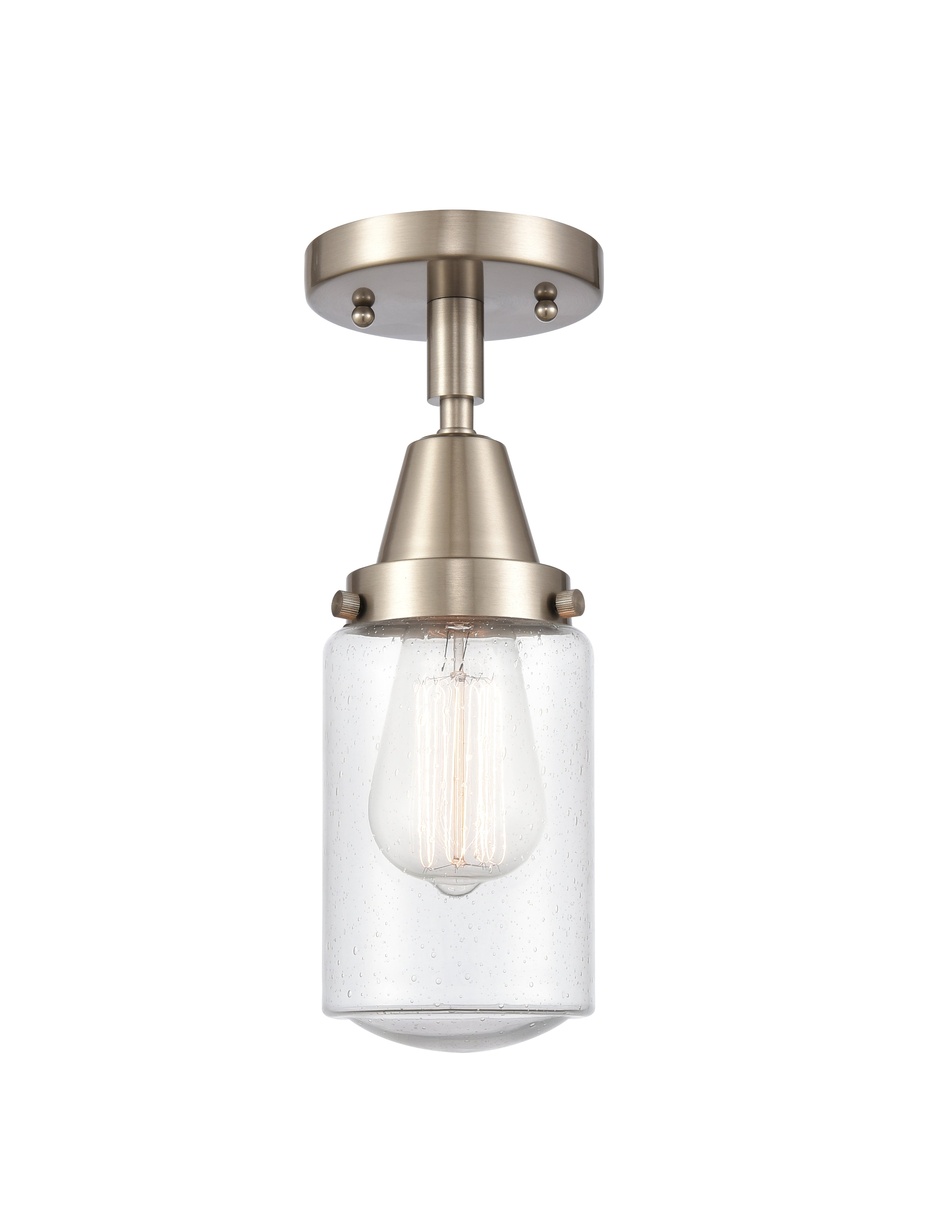 Caden Semi-Flush Mount Brushed Nickel