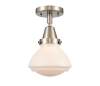 Caden Semi-Flush Mount Brushed Satin Nickel