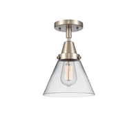 Caden Semi-Flush Mount Brushed Satin Nickel