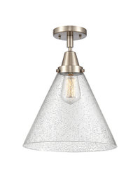 Caden Semi-Flush Brushed Satin Nickel