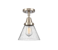 Caden Semi-Flush Mount Brushed Satin Nickel