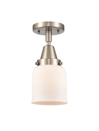 Caden Semi-Flush Mount Satin Nickel 12"