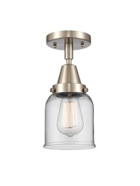Caden Semi-Flush Mount Satin Nickel 12"