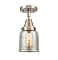 Caden Semi-Flush Mount Satin Nickel 12"