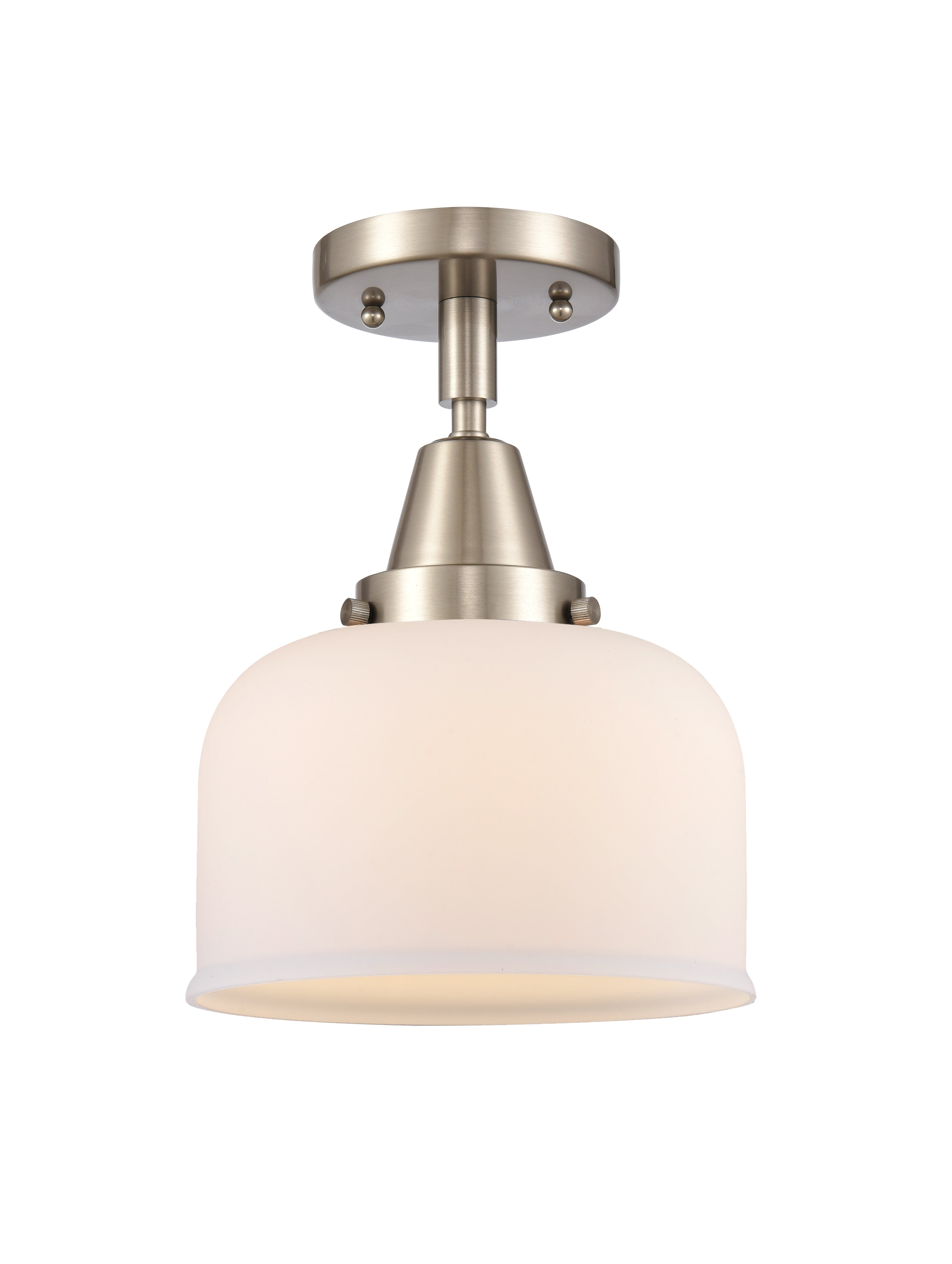 Caden Semi-Flush Mount Brushed Satin Nickel
