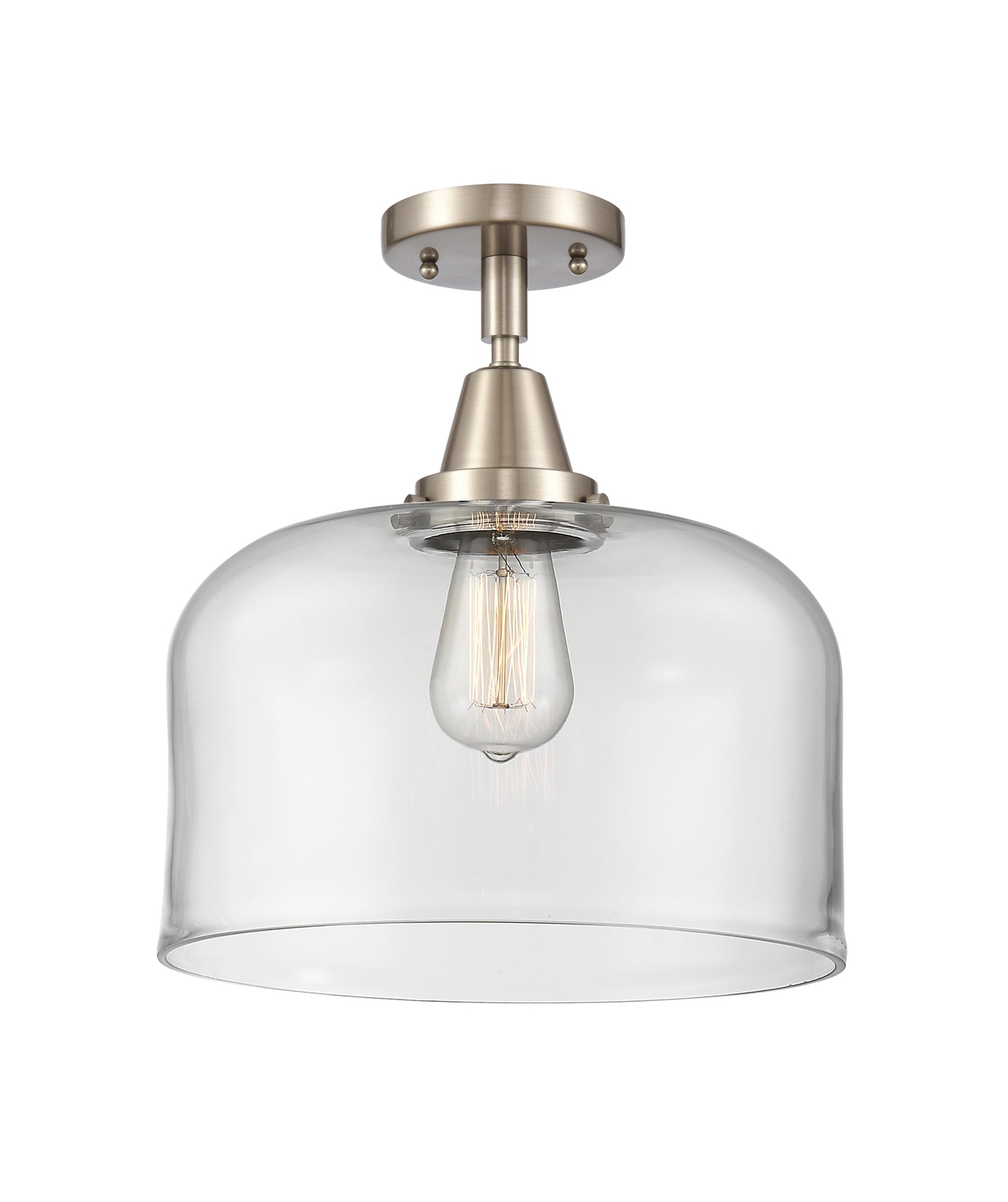 Caden Semi-Flush Mount Brushed Nickel