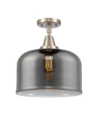 Caden Semi-Flush Mount Brushed Nickel Steel