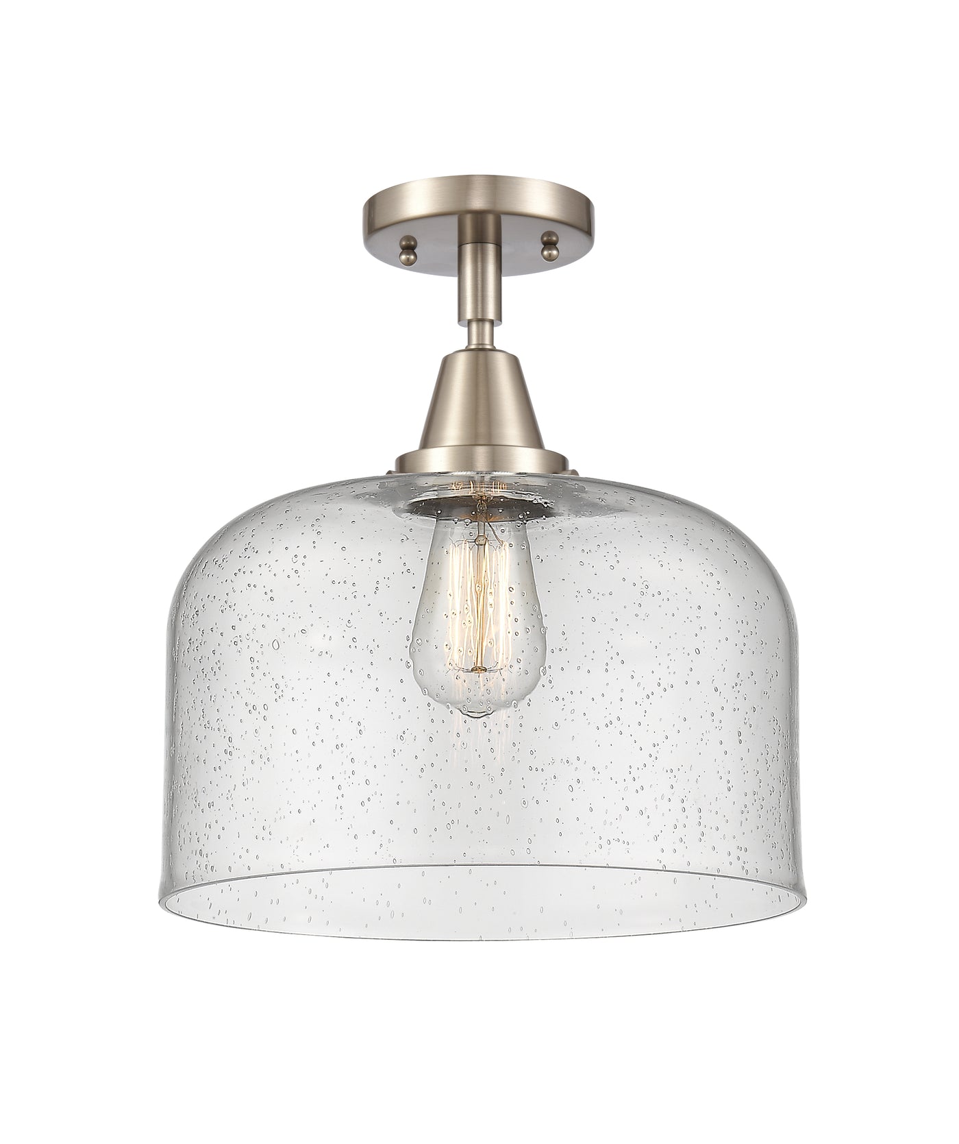 Caden Semi-Flush Mount Brushed Nickel