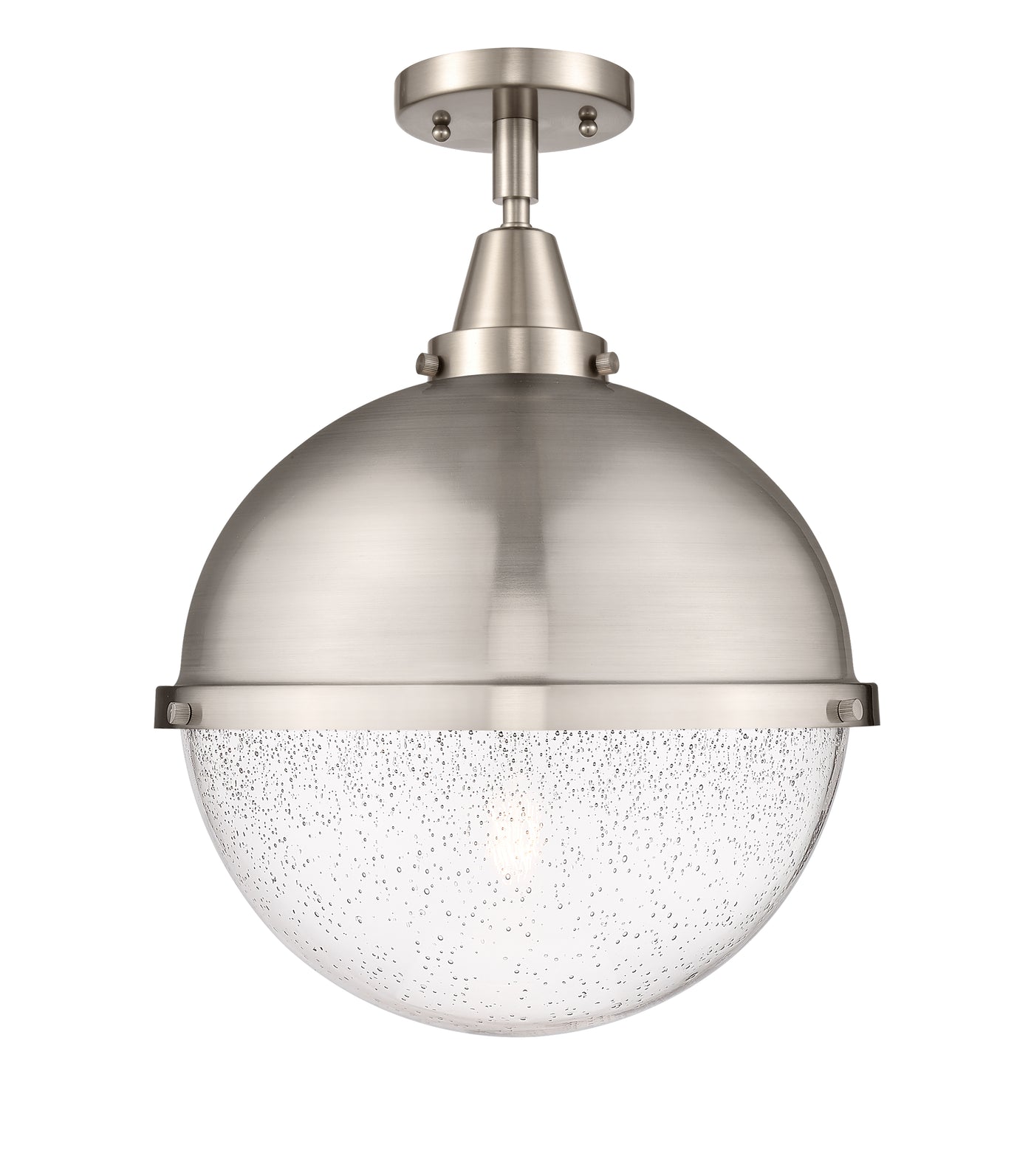 Caden Semi-Flush Mount Brushed Satin Nickel