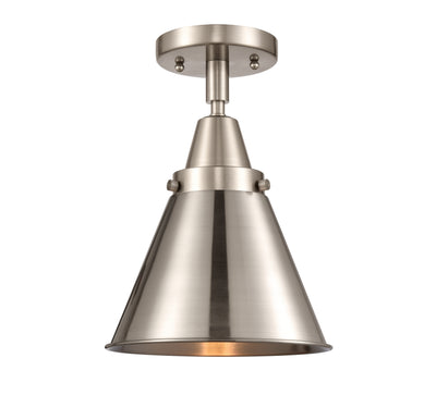 Caden Semi-Flush Mount Satin Nickel