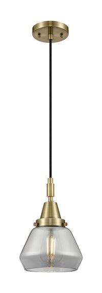 Caden Mini Pendant Antique Brass Glass