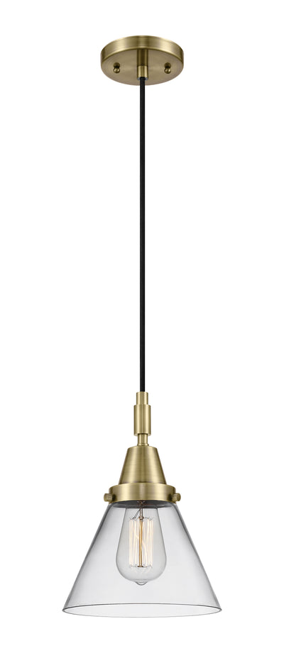 Caden Mini Pendant Antique Brass Finish
