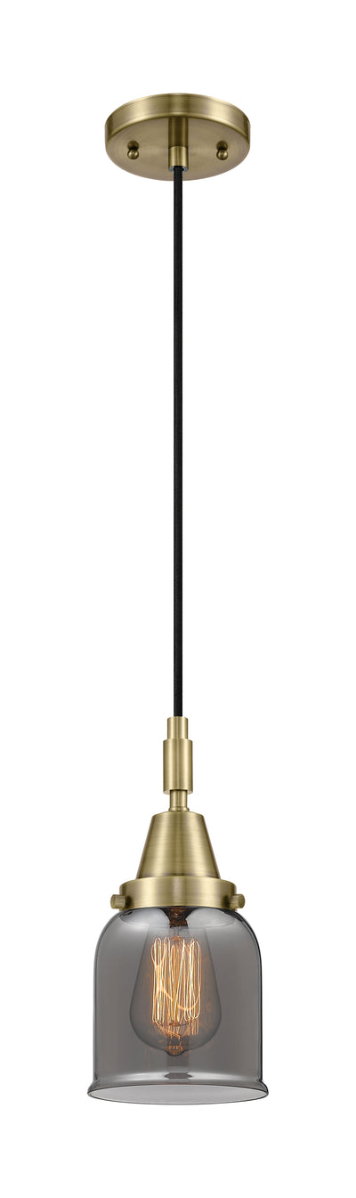 Caden Mini Pendant Antique Brass Glass