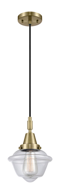 Caden Mini Pendant Antique Brass Finish