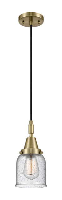 Caden Mini Pendant Antique Brass Glass