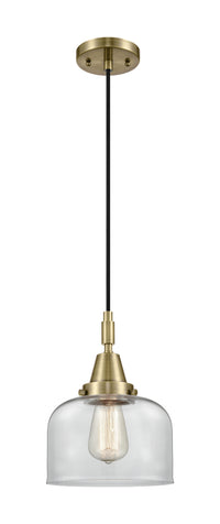 Caden Mini Pendant Antique Brass Glass Steel