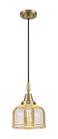 Caden Mini Pendant Antique Brass Glass Steel